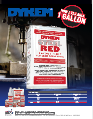 DYKEM Steel Red 1 Gallon